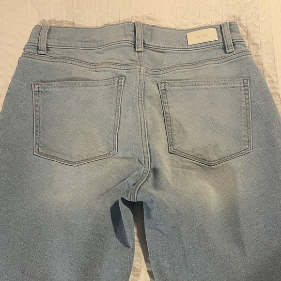 Agolde Light Wash Straight Leg Jeans 27 - Picture 7 of 9